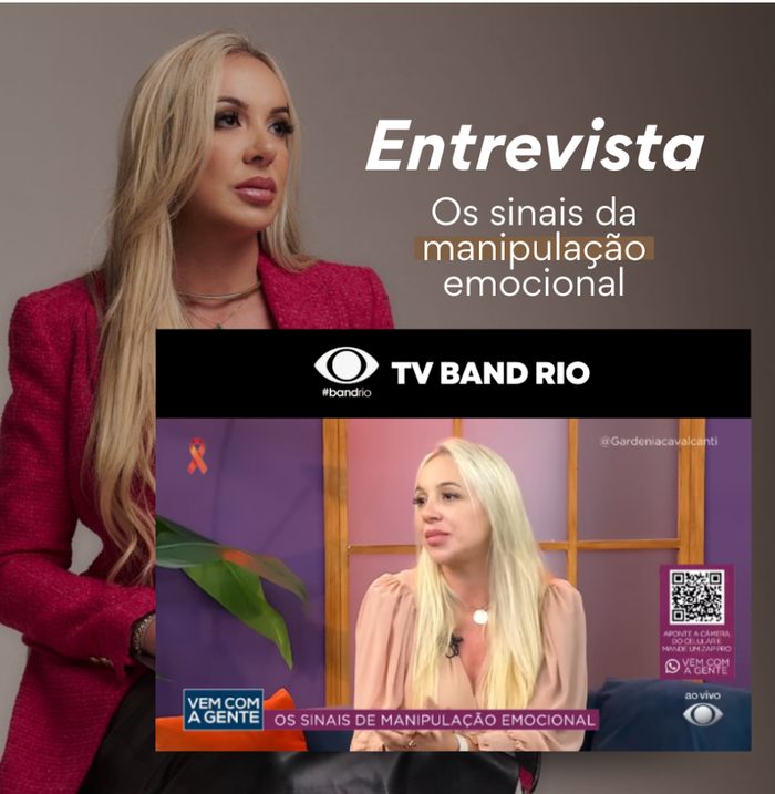 Entrevista na TV Band Rio sobre sinais de manipulação emocional